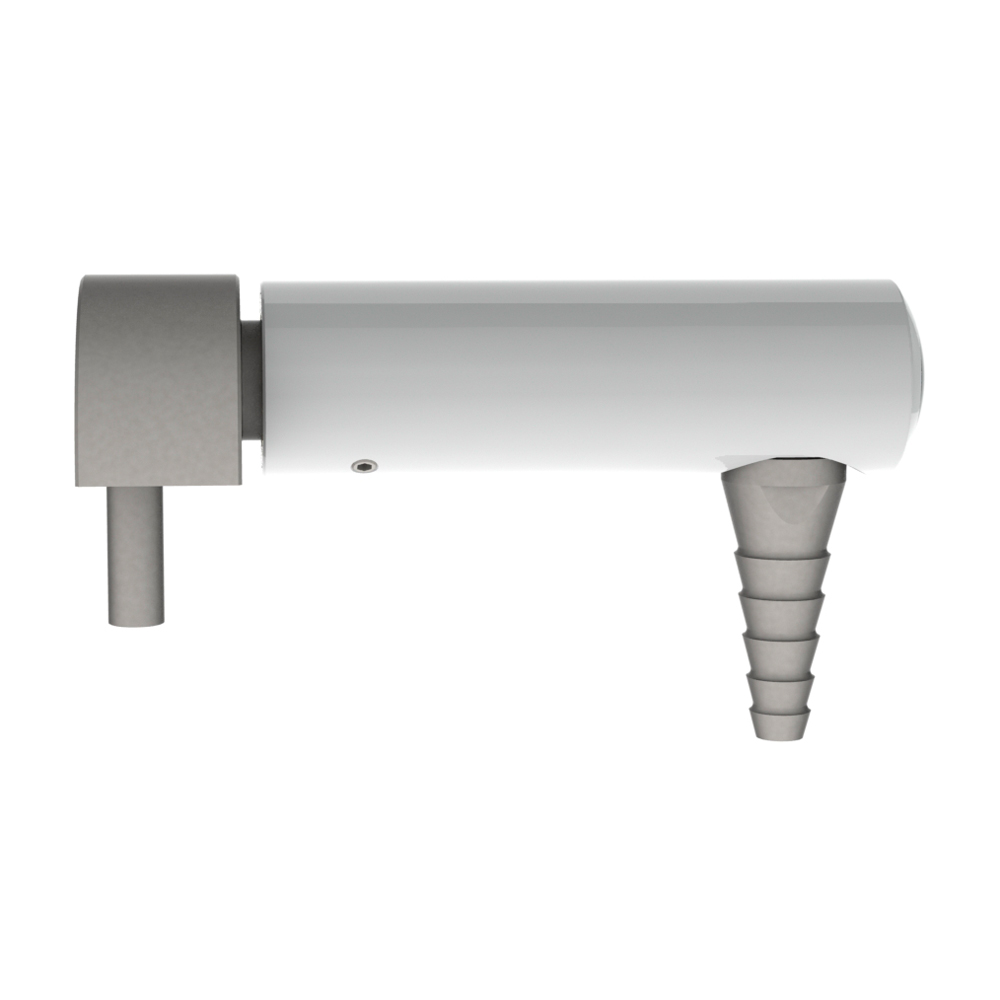 Outlet for Corrosive Gases - With Fixed Nozzle and Standout of 53mm